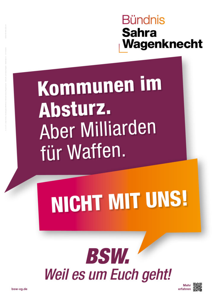 Unsere Plakate zur Kommunalwahl