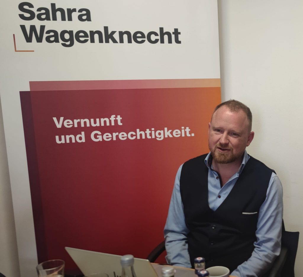 Christian Leye zu Gast beim BSW in Aachen